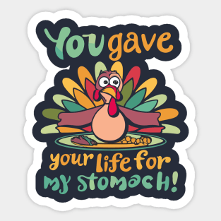 Thanksgiving turkey Sticker